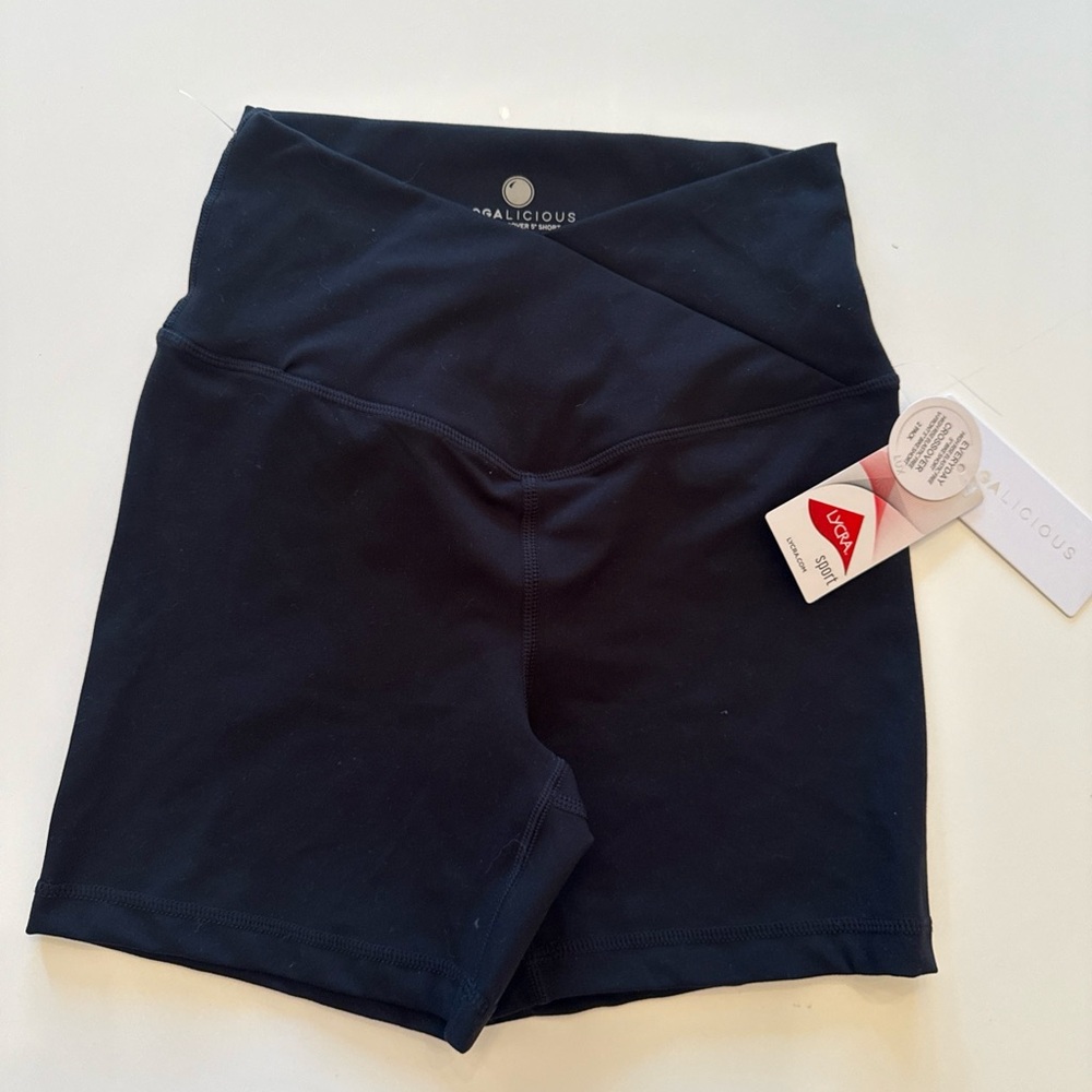 Yogalicious Women's Black Bike Shorts
